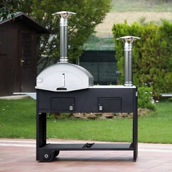 FORNO BARBECUE PIZZA&CUCINA DOPPIO FONTANA 6 IN 1